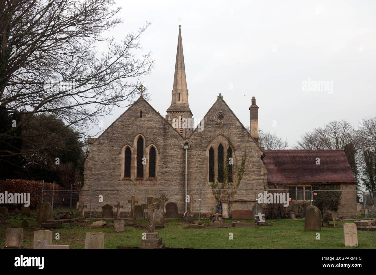 St. Matthew's Church, Twigworth, Gloucestershire, England, Großbritannien Stockfoto