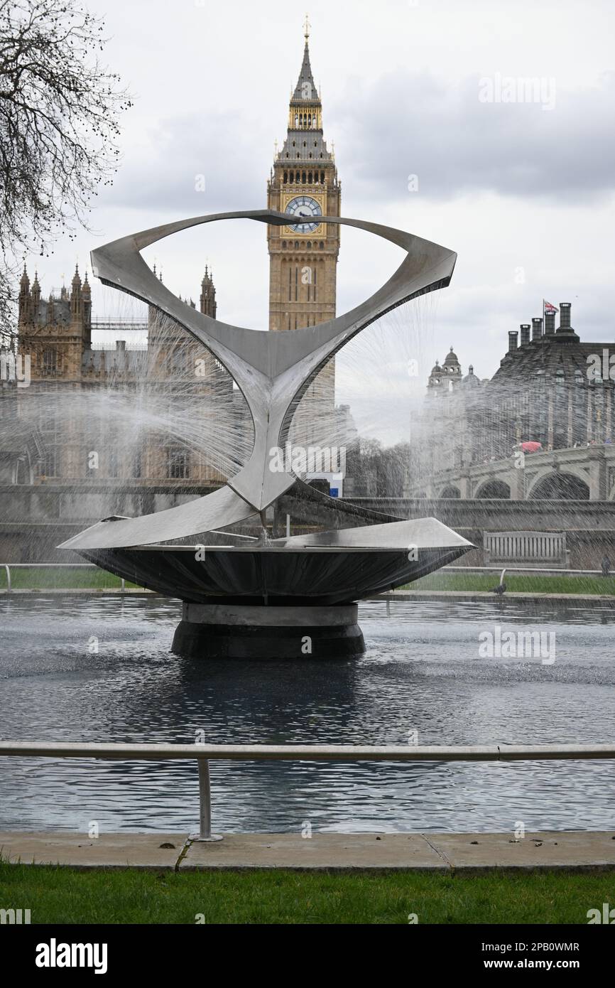 Big Ben Great Clock aus Westminster London, Großbritannien Stockfoto
