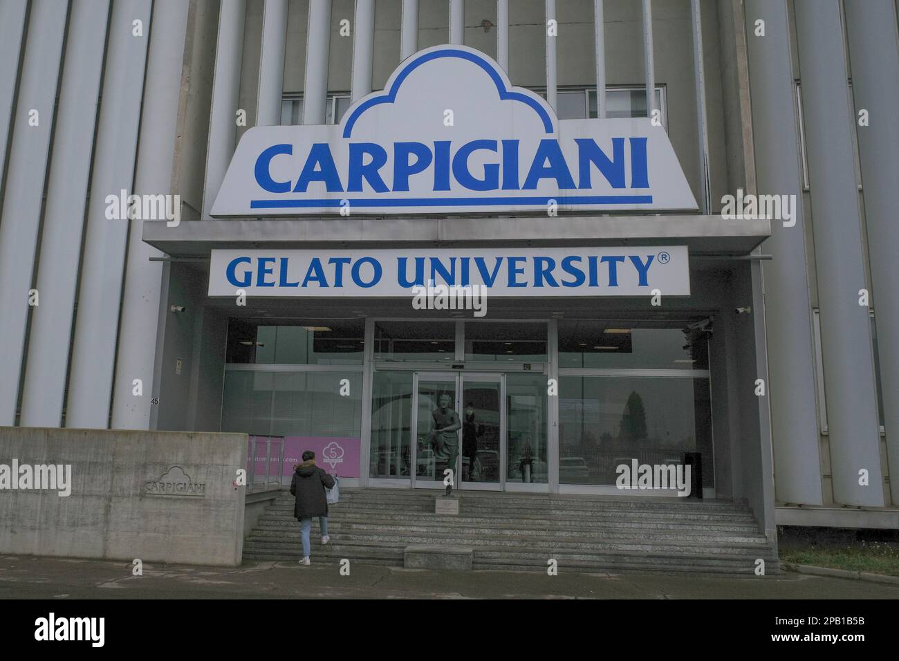 Bologna, Italien - 18. November 2022: Carpigiani Gelato Universität und Gelato Museum Stockfoto