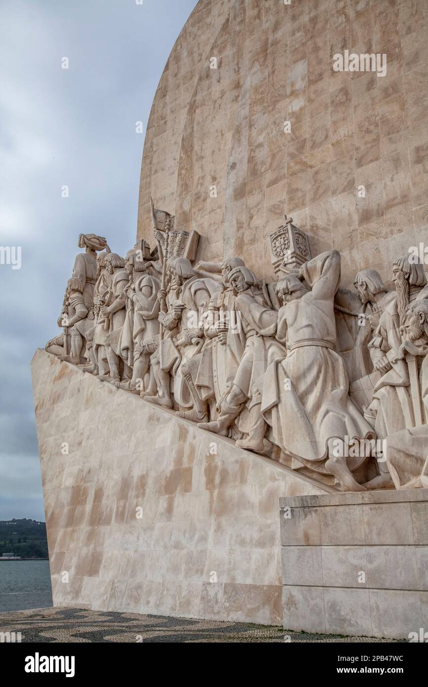 Denkmal der Entdeckungen in Belém, Lissabon Stockfoto