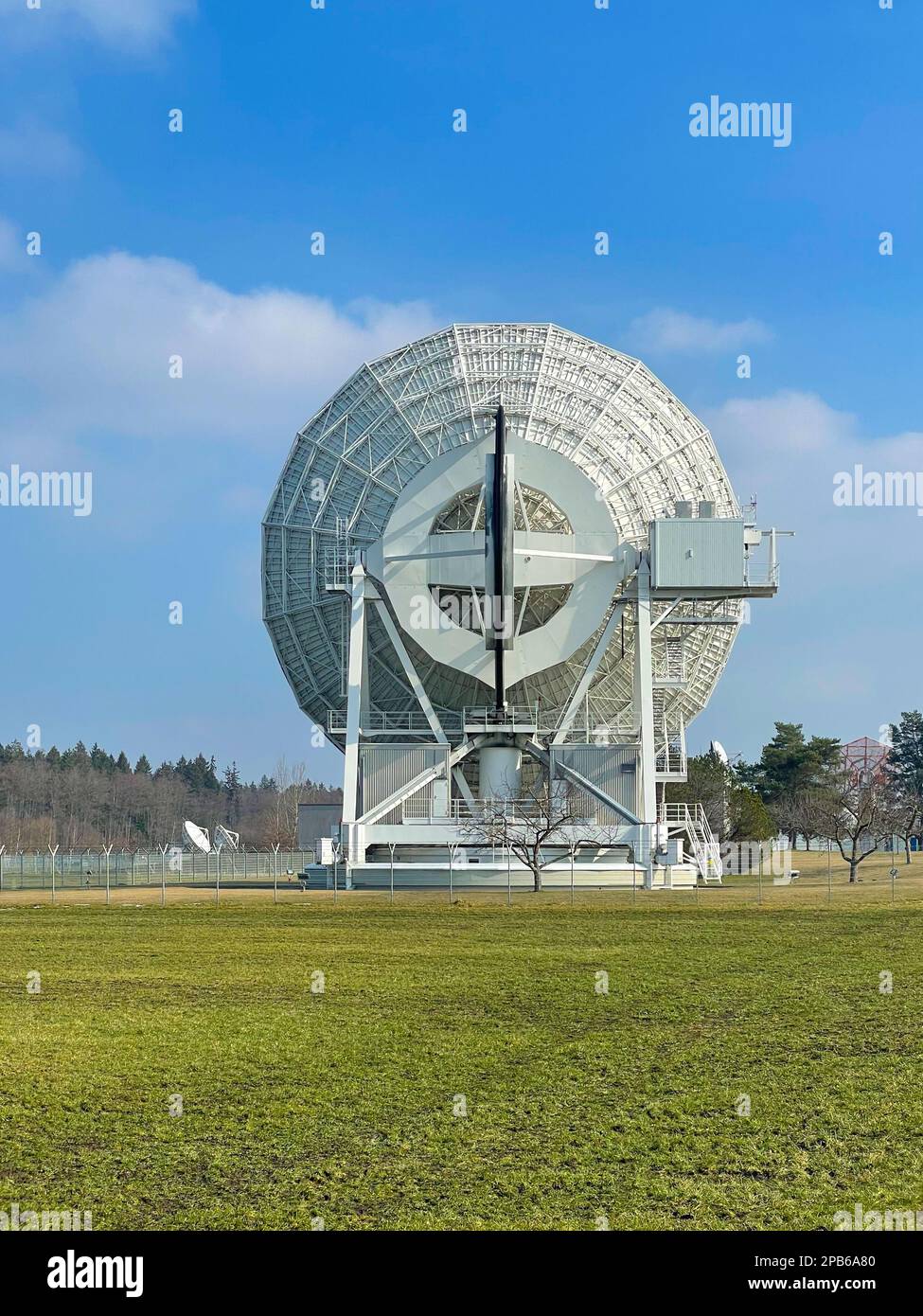 Deutsches Raumfahrtoperationszentrum in Weilheim, Bayern. Deutsches Luft- Und Raumfahrtzentrum Stockfoto