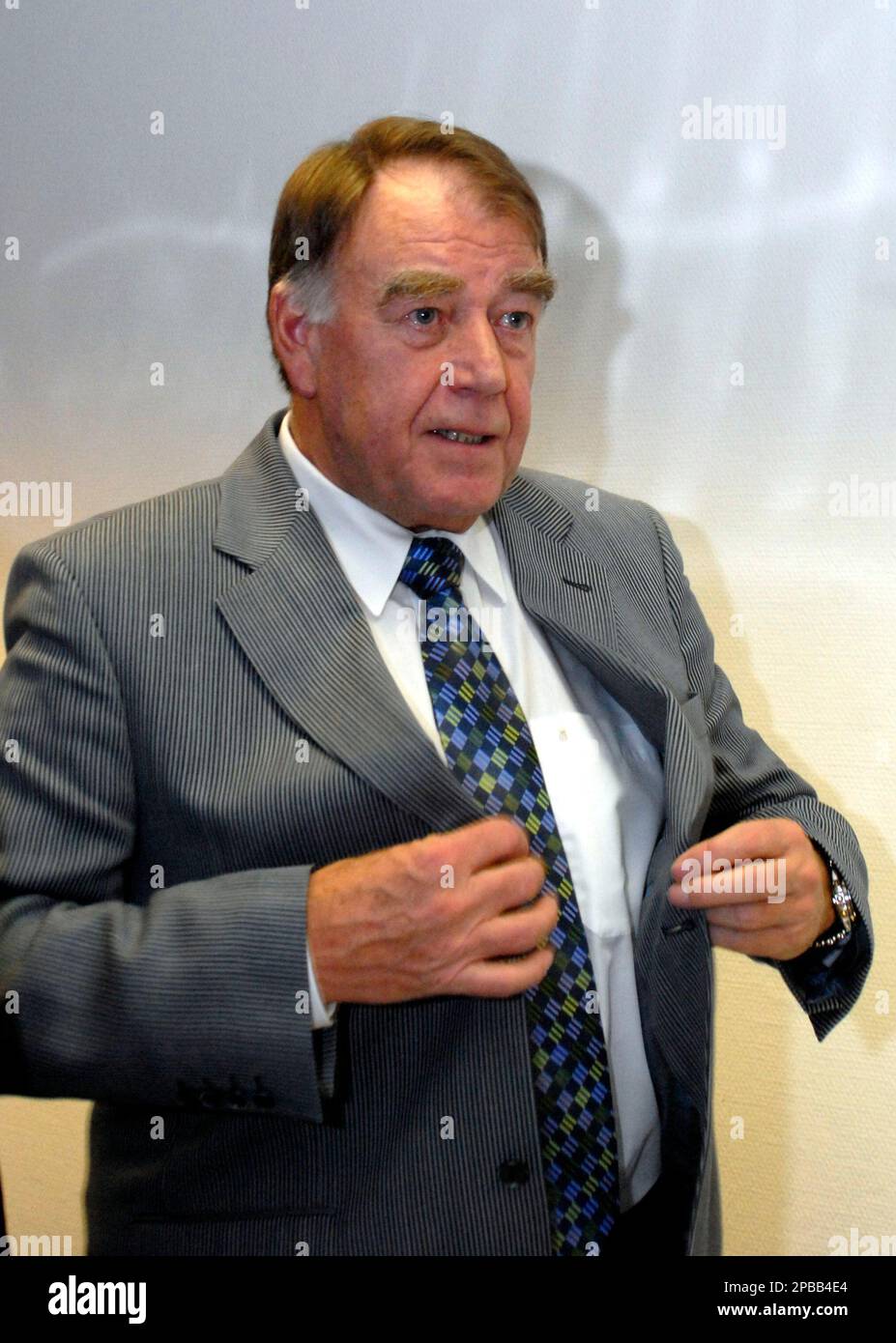 Der Vorsitzende der Gewerkschaft Deutscher Lokomotivfuehrer (GDL