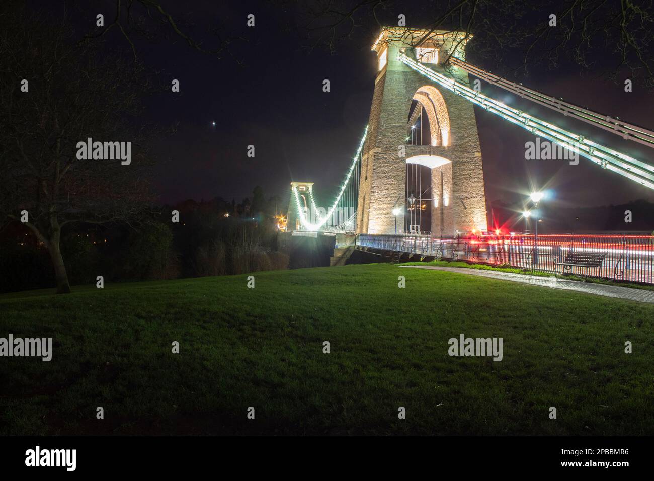 Clifton Suspension Bridge in Bristol Stockfoto