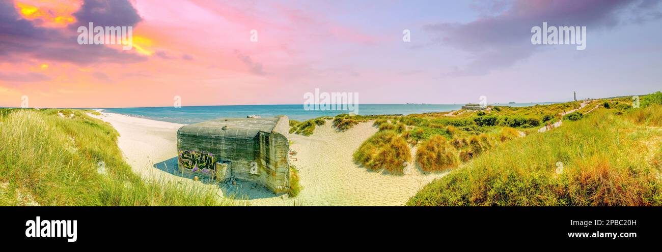 Wunderschöne Landschaft von Skagen, Dänemark Stockfoto