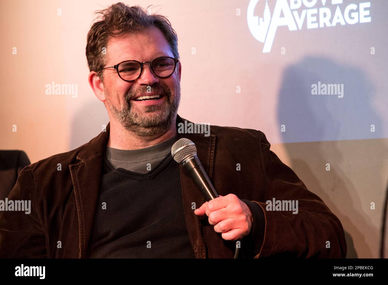 Dana Gould - Komödiantin Stockfoto