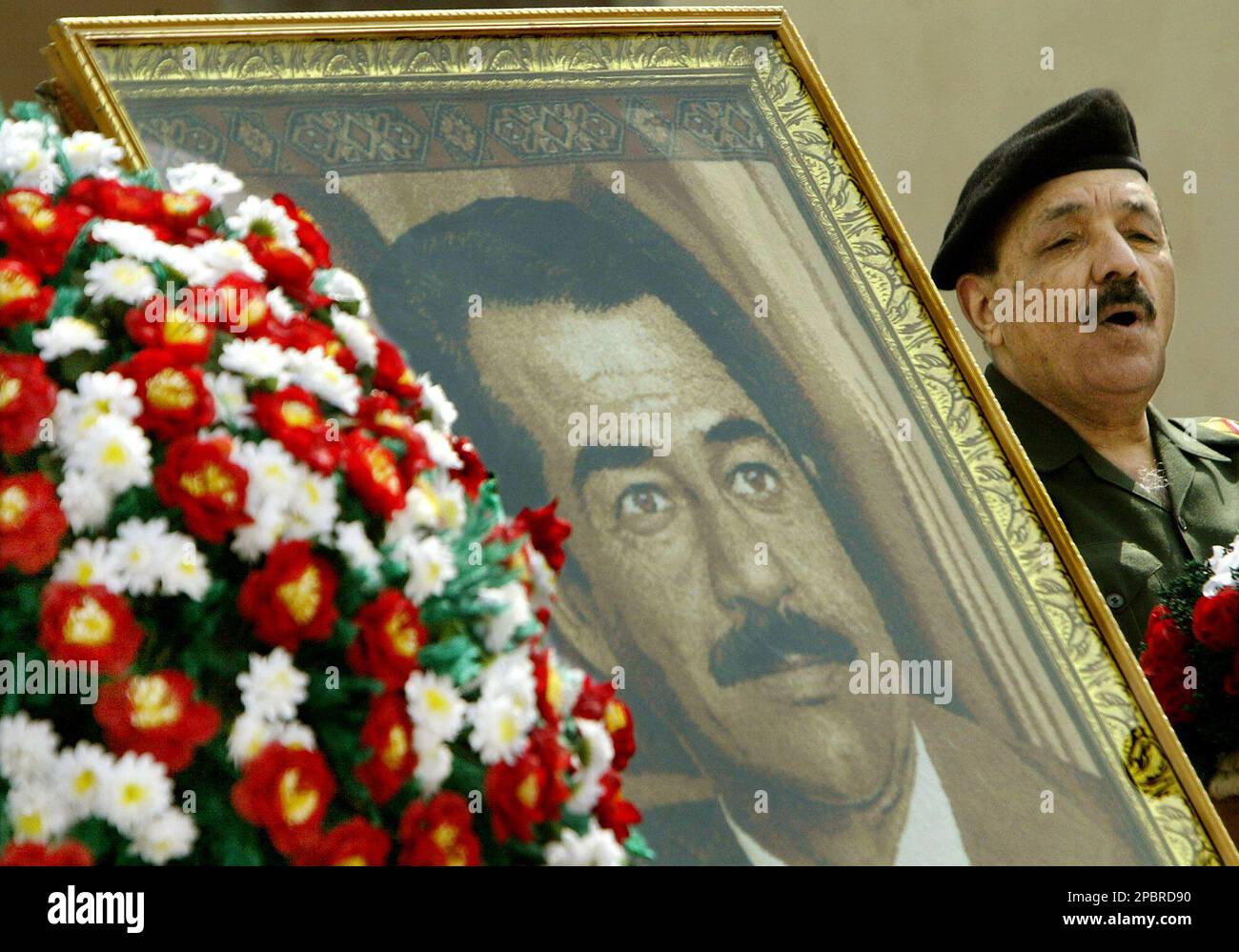 ** FILE ** Iraqi Vice President Taha Yassim Ramadan speaks at a ...