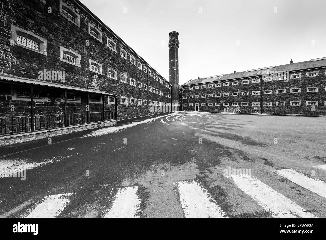 Crumlin Road Gaol Tour, Belfast, Nordirland. Stockfoto