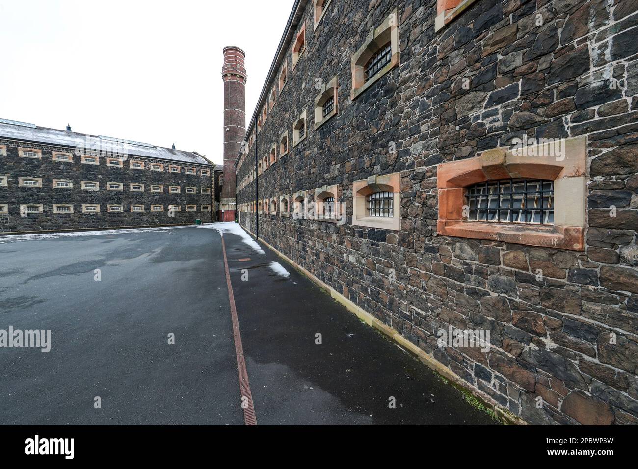 Crumlin Road Gaol Tour, Belfast, Nordirland. Stockfoto