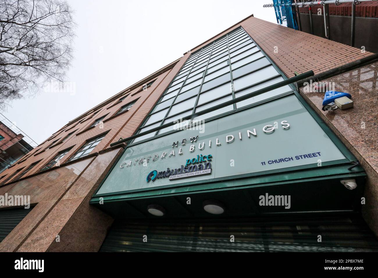 Büro Des Ombudsmanns Der Polizei, Belfast, Nordirland. Stockfoto