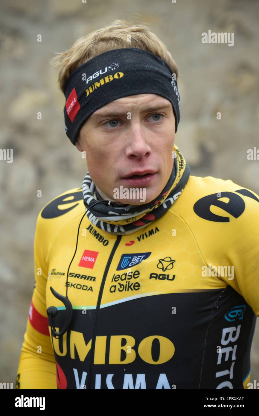 FONTAINEBLEAU FRANKREICH 6. MÄRZ 2023 Jonas Vingegaard auf dem