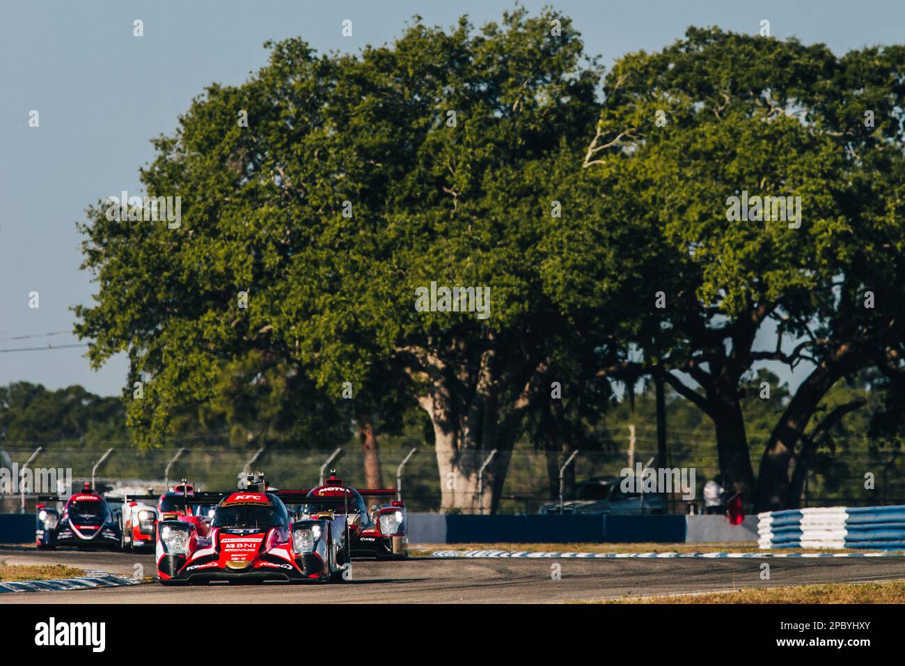 Sebring, Florida, USA - 13/03/2023, 31 GELAEL Sean (idn), HABSBURG-LOTHRINGEN Ferdinand (aut), FRIJNS Robin (nld), Team WRT, Oreca 07 - Gibson, Action während des Prologs der FIA World Endurance Championship 2023, vom 11. Bis 12. März 2023 auf dem Sebring International Raceway, Florida USA – Photo Thomas Fenêtre / DPPI Stockfoto