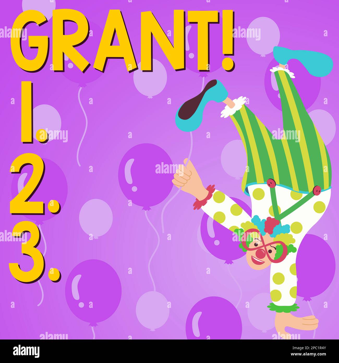 Konzeptionelle Darstellung Bewilligung. Geschäftsidee Geld von einer Organisation oder Regierung für einen Zweck Stipendium gegeben Stockfoto