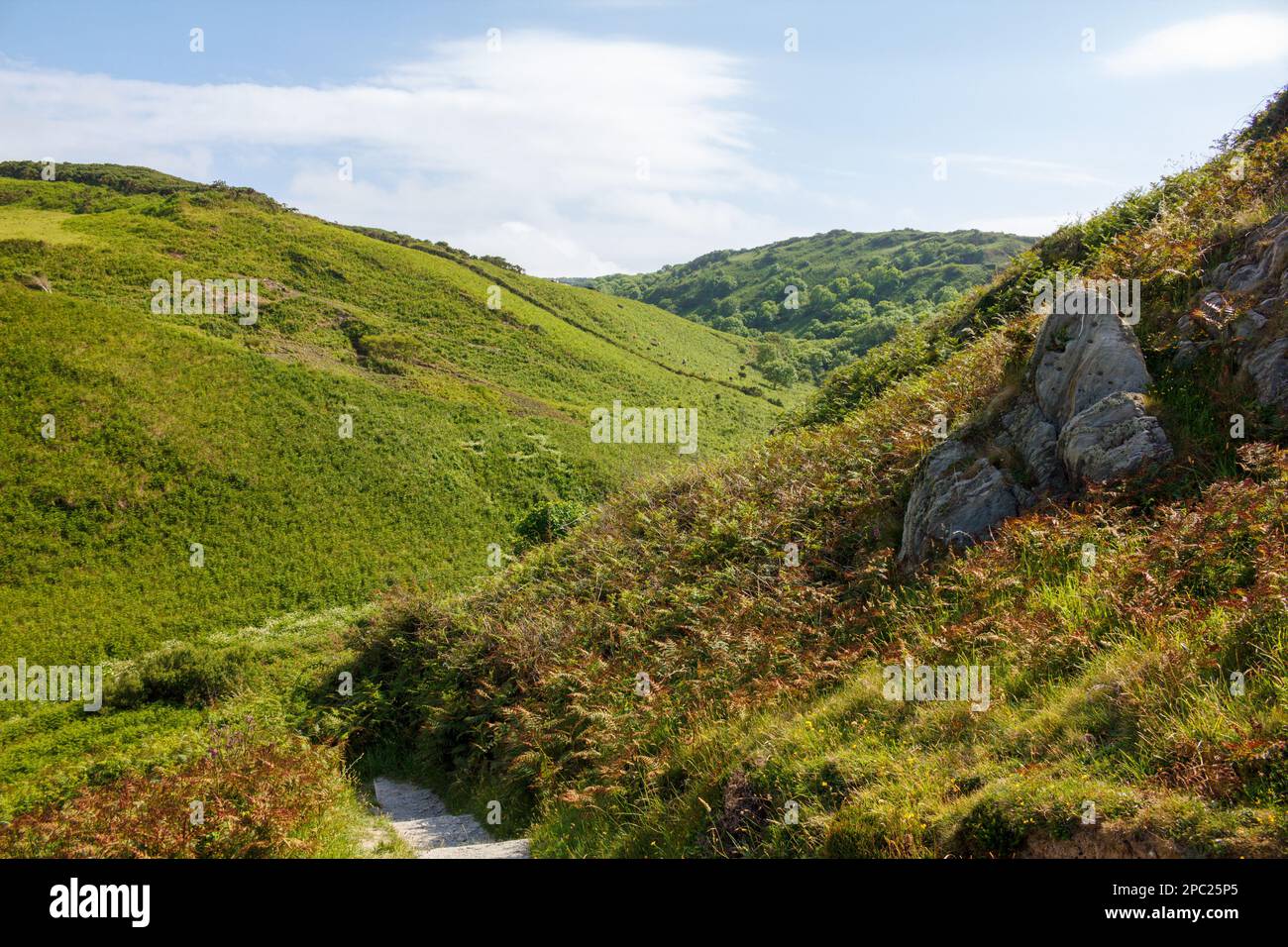 The Torrs, Ilfracombe, North Devon, Großbritannien Stockfoto