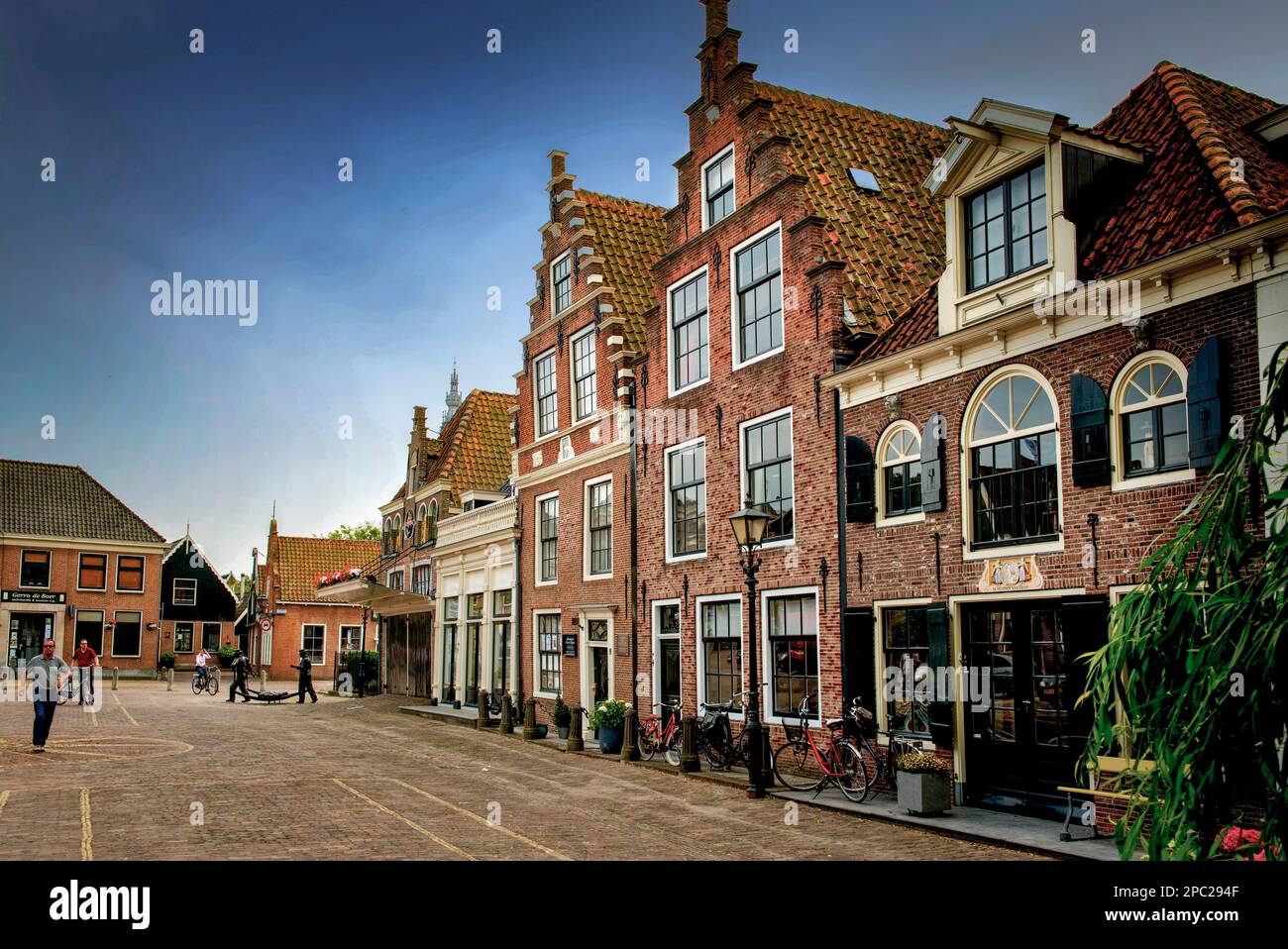 Käsewaage House, Kaas Museum, Edam, Niederlande. Stockfoto