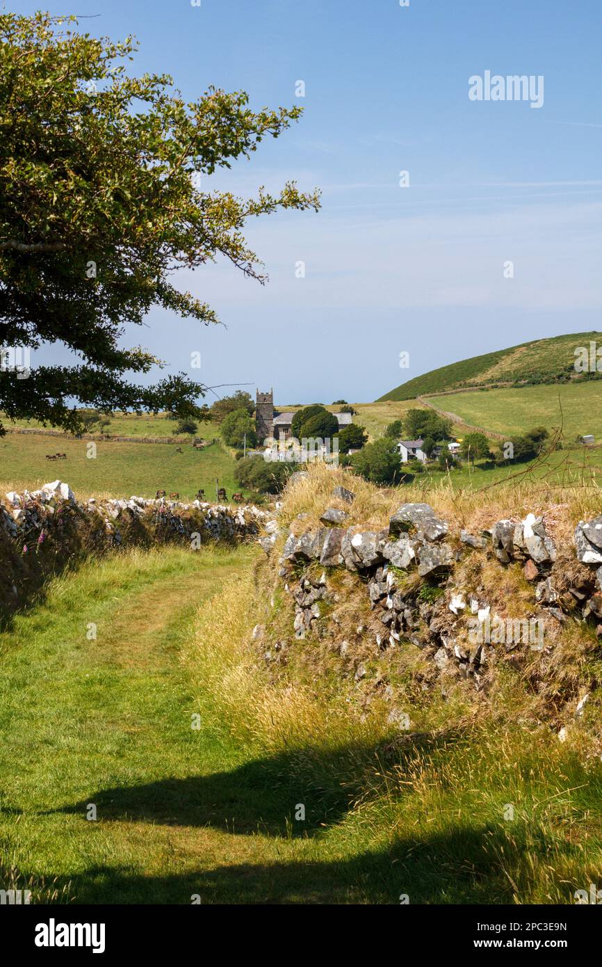 Countisbury, Exmoor, North Devon, Großbritannien Stockfoto