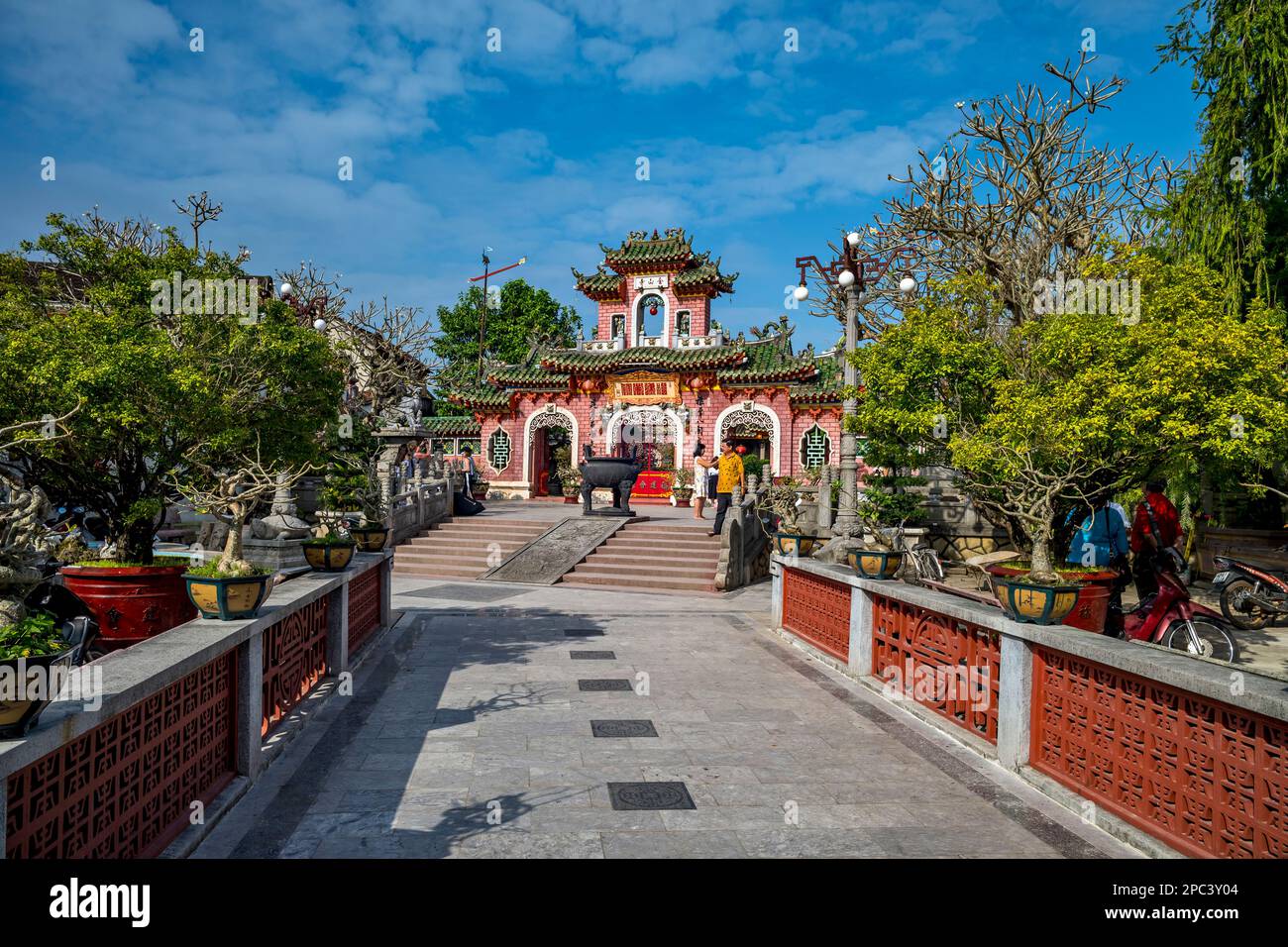 Guan Di Tempel, Hoi An, Vietnam Stockfoto