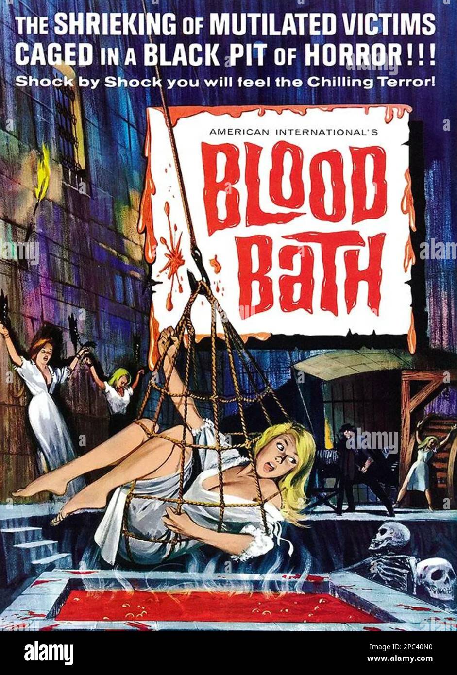 BLOOD BATH 1966 Film American International Pictures Stockfoto