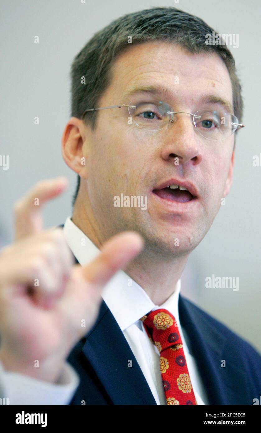 State Superintendent of Education Hank Bounds tells the House Education