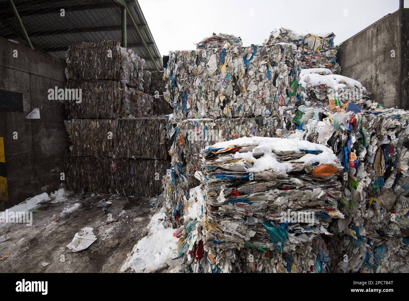 Kommunale Abfallverwertungsanlage in Danzig, Polen © Wojciech Strozyk / Alamy Stock Photo Stockfoto