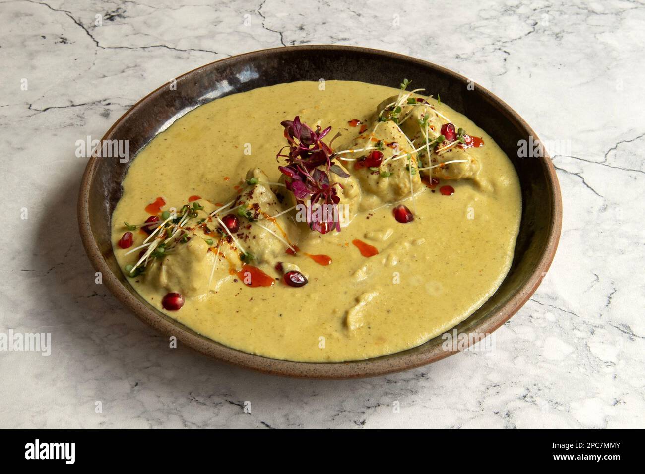 Indisches Essen (Küche). Shani Murgh Stockfoto