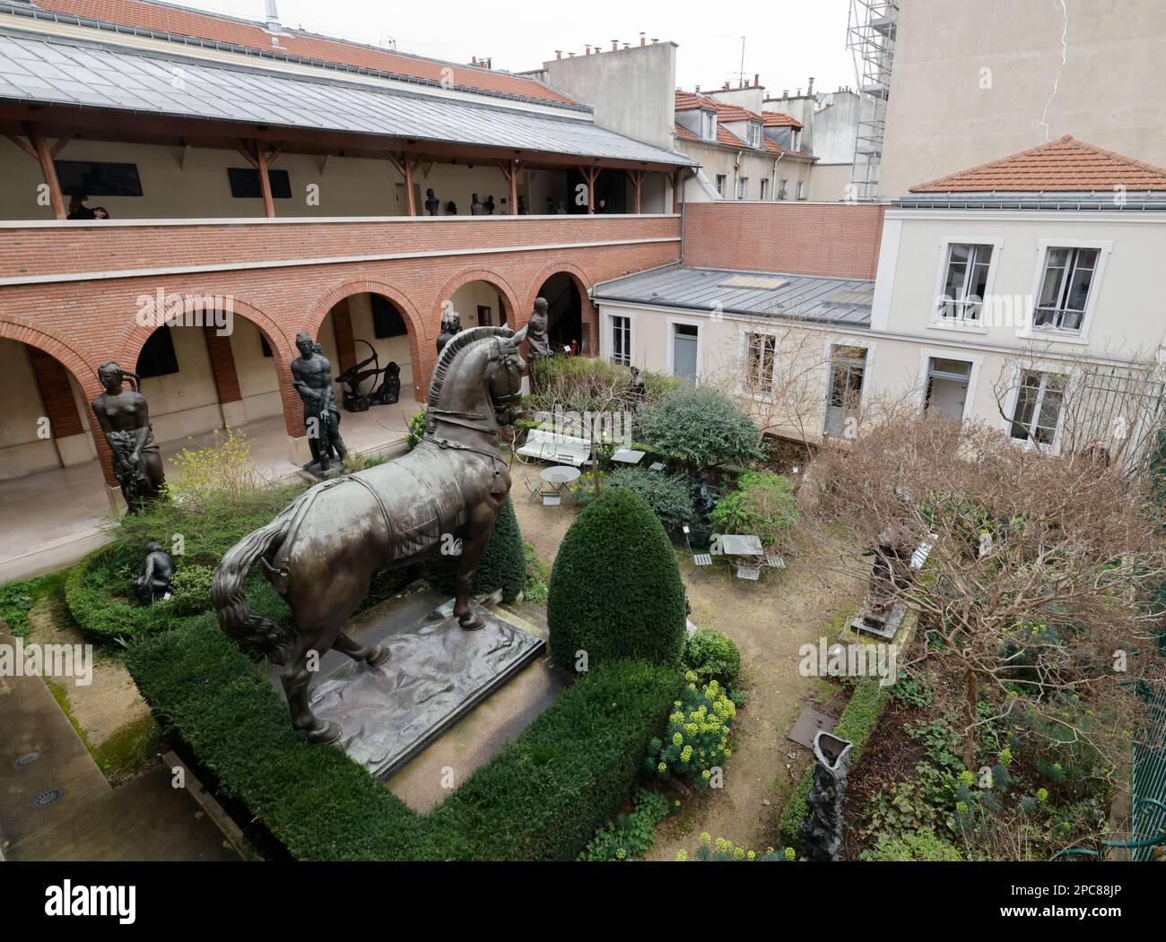 WIEDERERÖFFNUNG DES BOURDELLE MUSEUMS IN PARIS Stockfoto