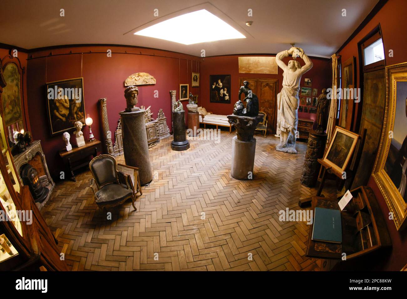 WIEDERERÖFFNUNG DES BOURDELLE MUSEUMS IN PARIS Stockfoto