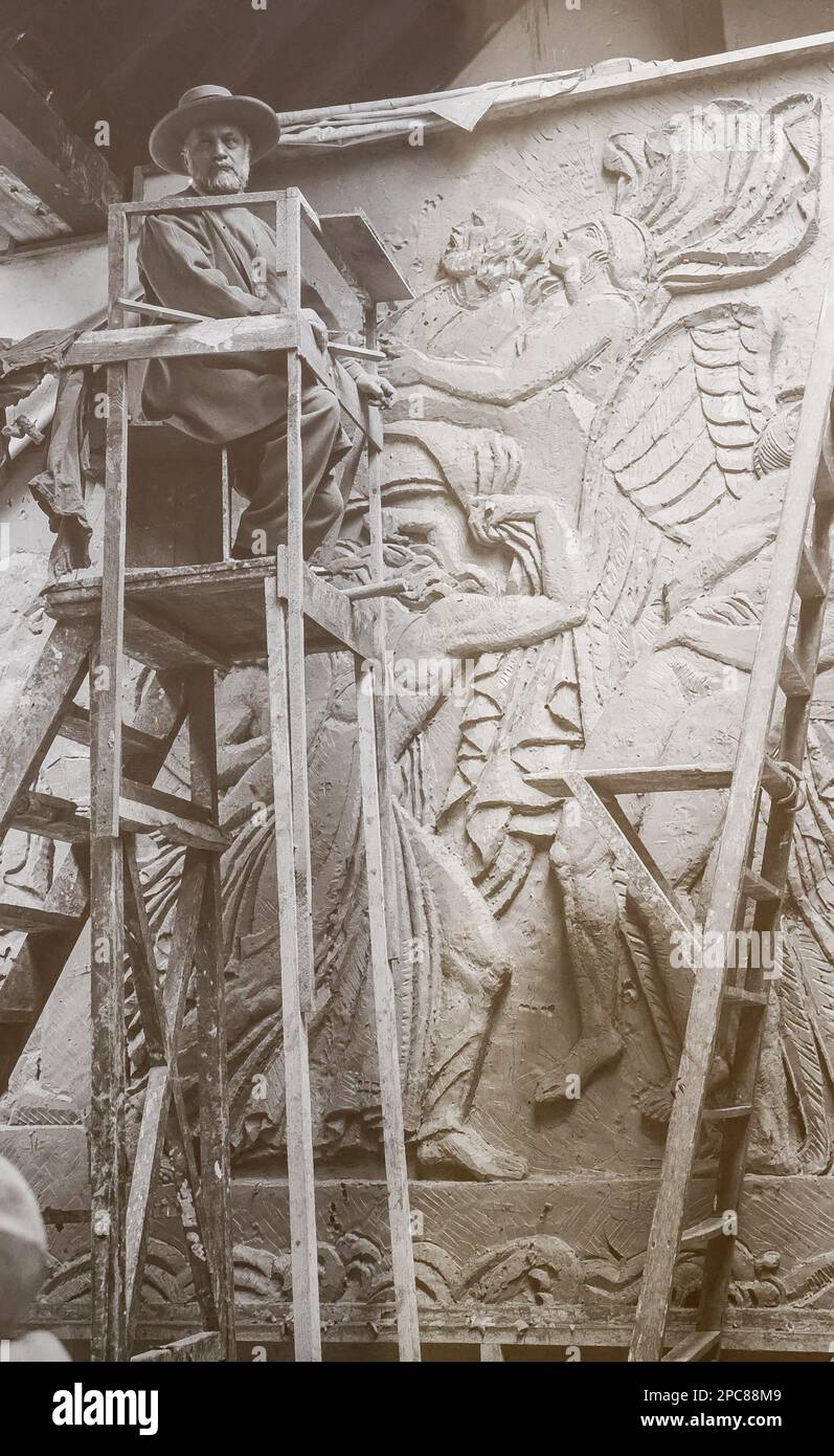 WIEDERERÖFFNUNG DES BOURDELLE MUSEUMS IN PARIS Stockfoto