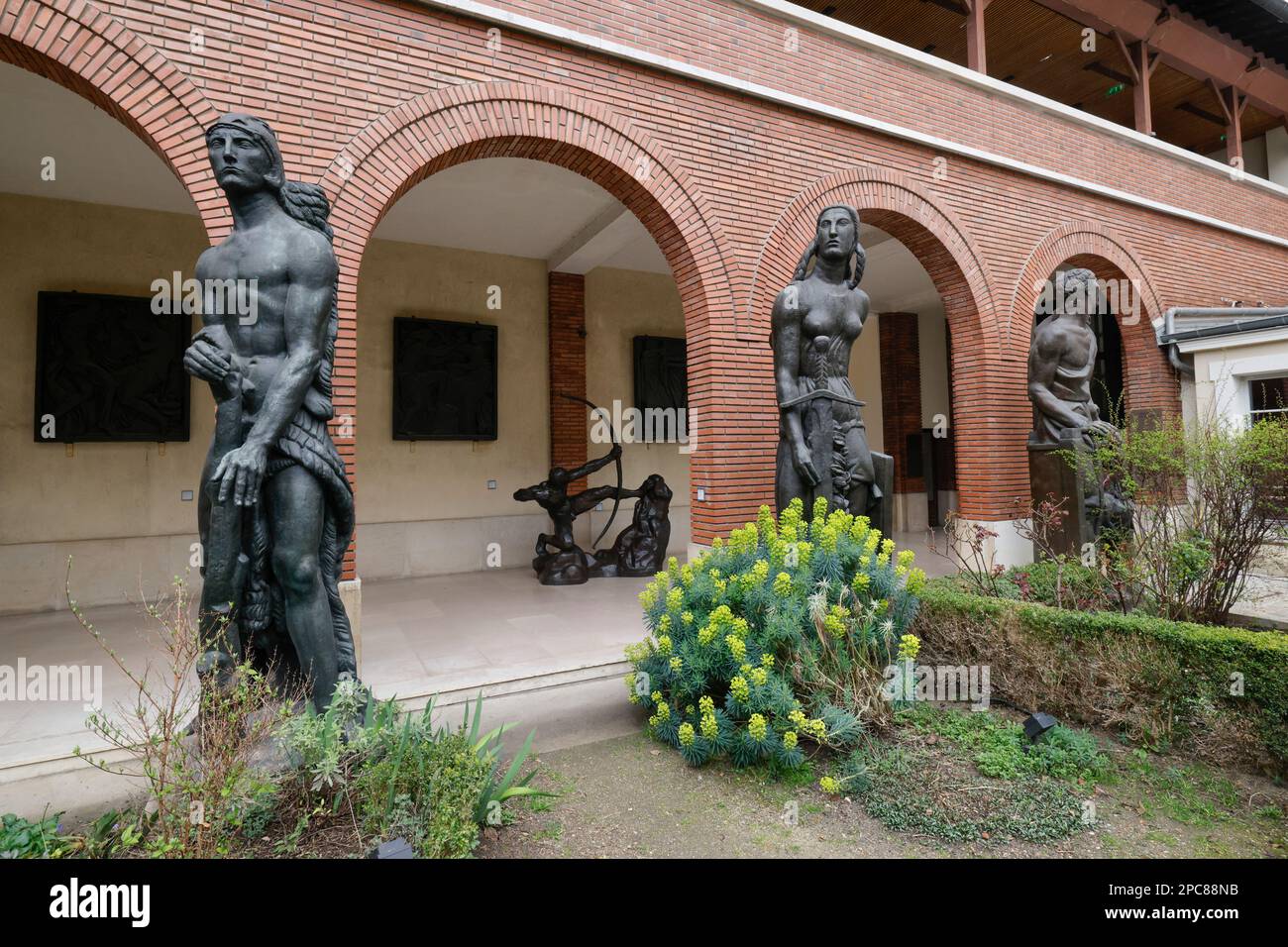WIEDERERÖFFNUNG DES BOURDELLE MUSEUMS IN PARIS Stockfoto