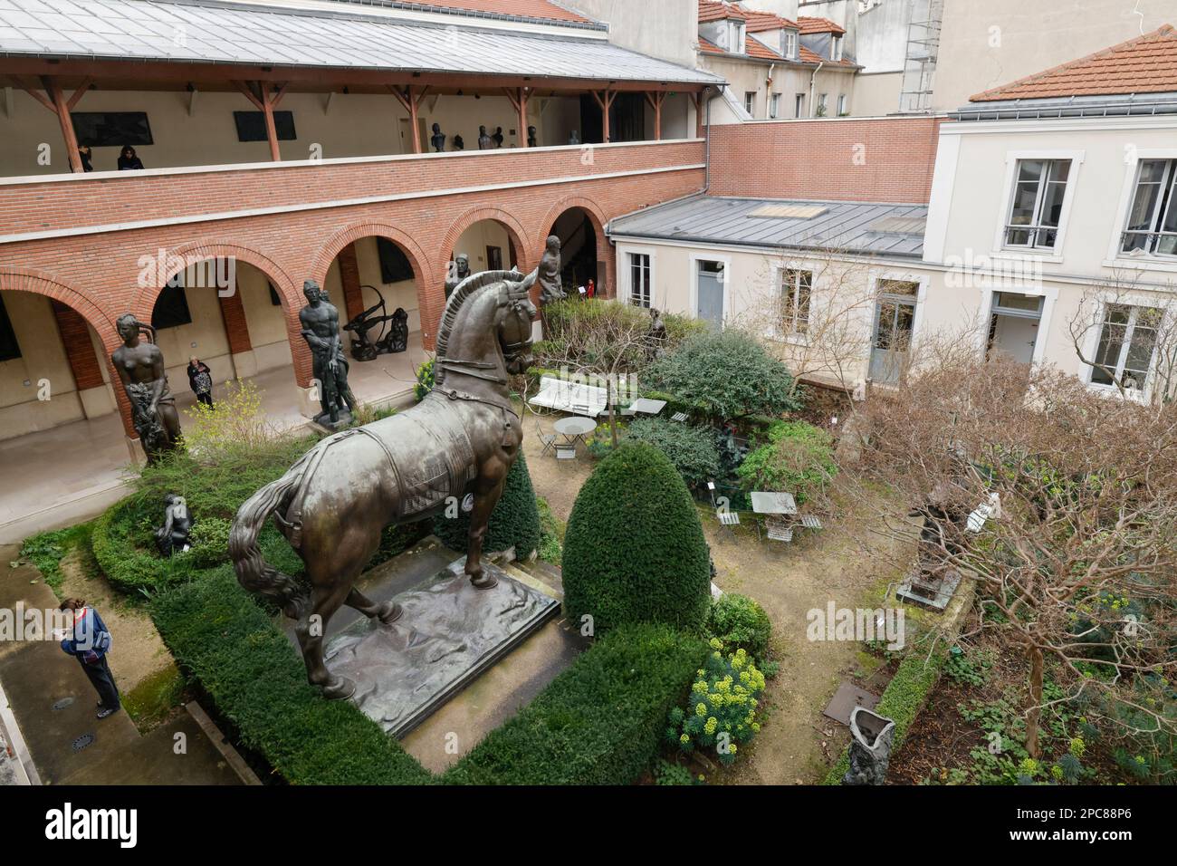 WIEDERERÖFFNUNG DES BOURDELLE MUSEUMS IN PARIS Stockfoto