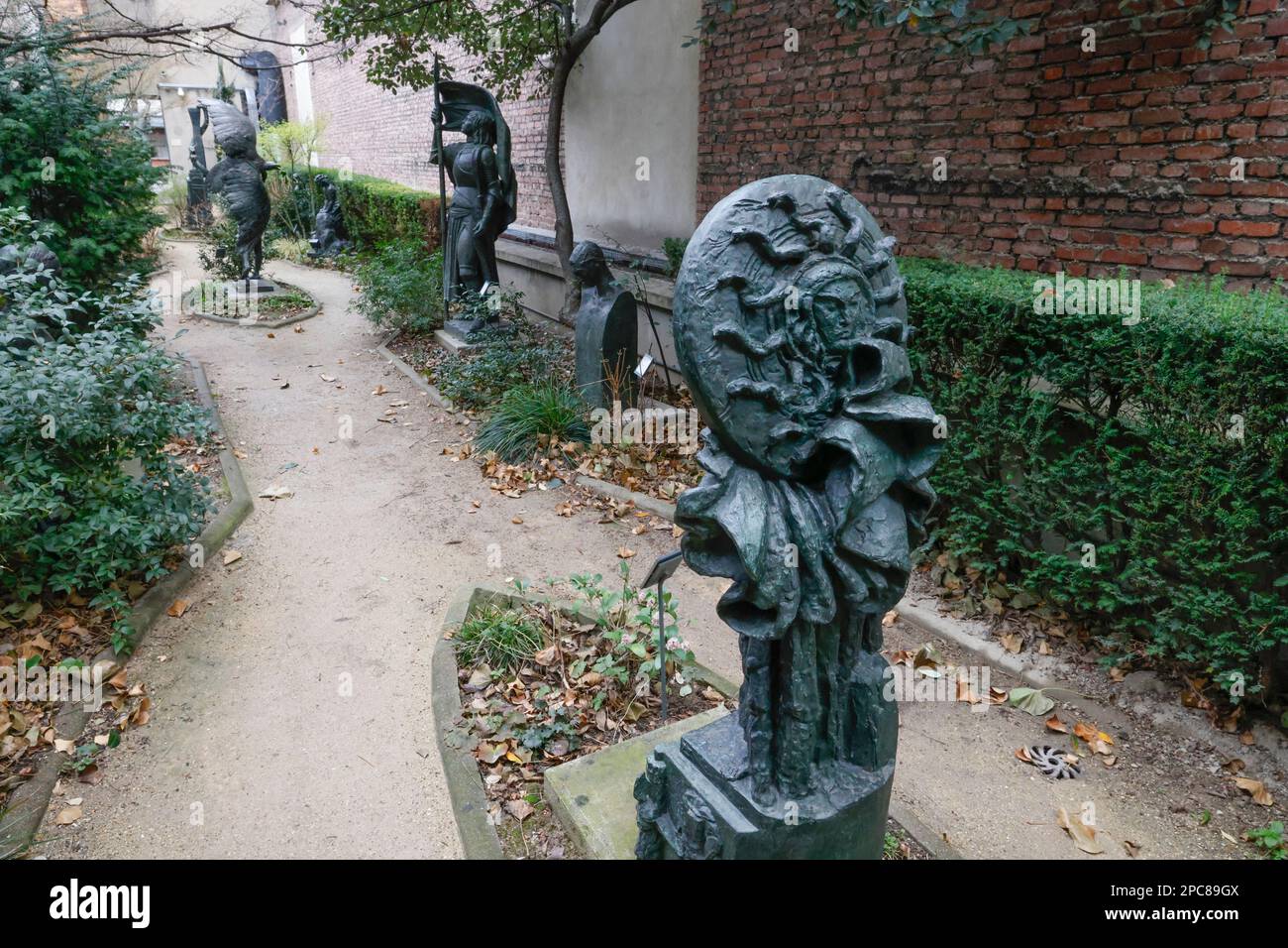 WIEDERERÖFFNUNG DES BOURDELLE MUSEUMS IN PARIS Stockfoto