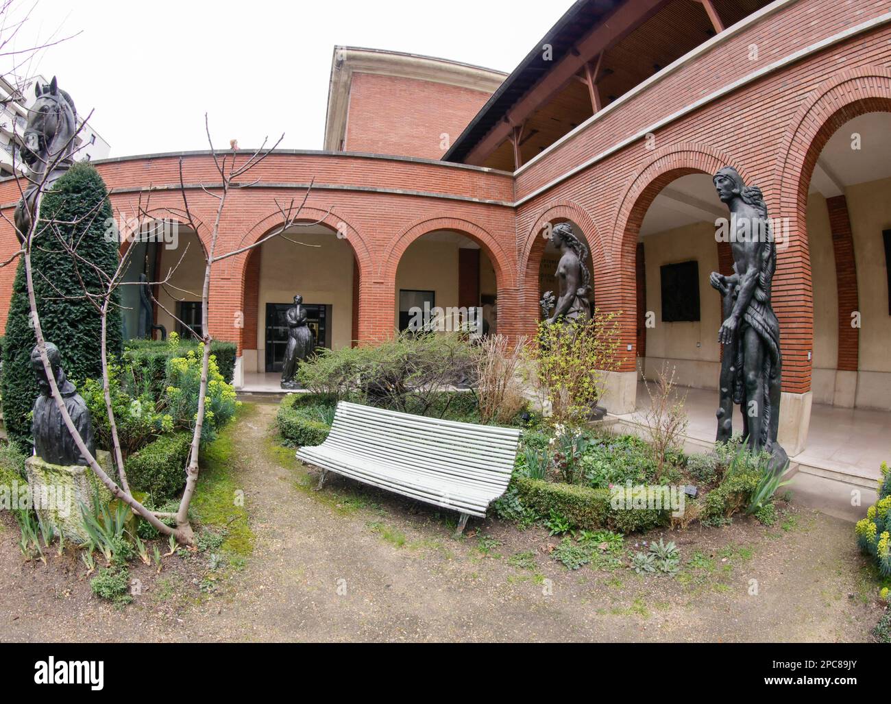 WIEDERERÖFFNUNG DES BOURDELLE MUSEUMS IN PARIS Stockfoto