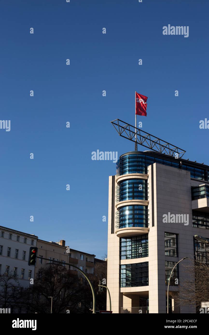 Berlin, Deutschland 31-12-2020 Sitz der Sozialdemokratischen Partei Deutschlands (SPD) seit 1999. Stockfoto