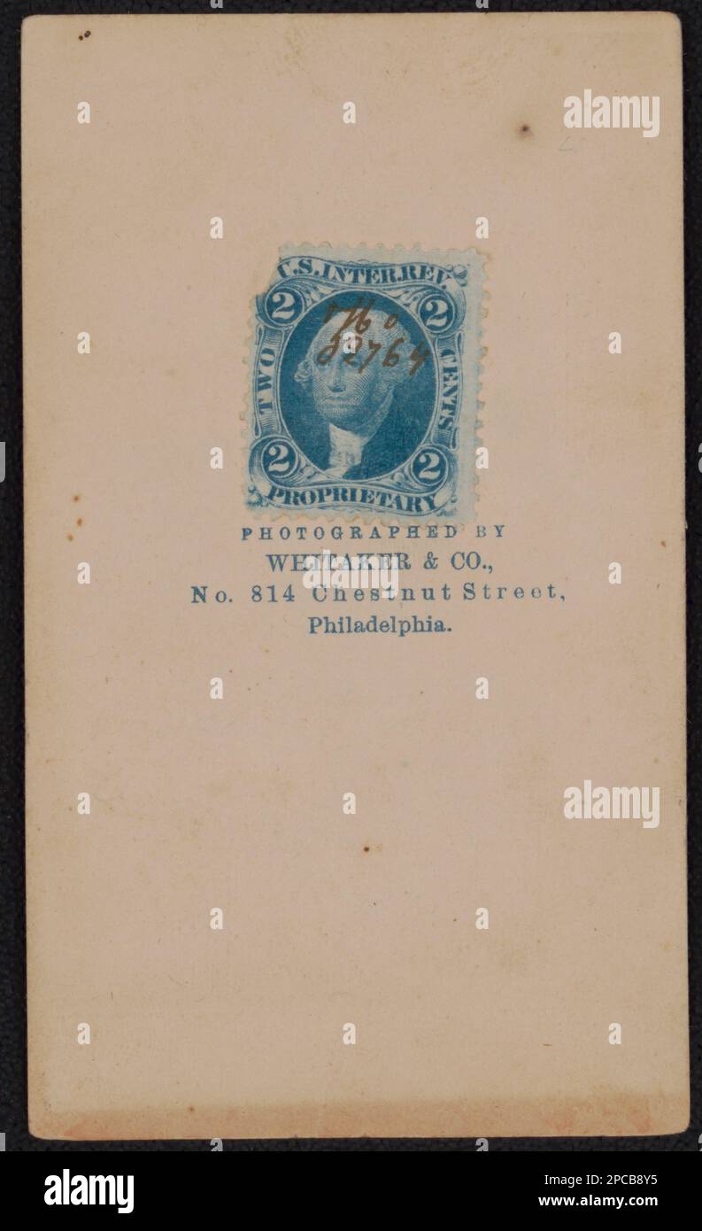 Nicht identifizierter Soldat von Co G, 58. Pennsylvania Infanterie Regiment in Uniform / fotografiert von Whitaker & Co., No. 814 Chestnut Street, Philadelphia... Liljenquist Family Sammlung von Bürgerkriegsfotos, pp/liljpaper. United States, Army, Pennsylvania Infanterie Regiment, 58. (1862-1866), People, Soldaten, Union, 1860-1870, Militäruniformen, Union, 1860-1870, Usa, Geschichte, Bürgerkrieg, 1861-1865, Militärpersonal, Union. Stockfoto