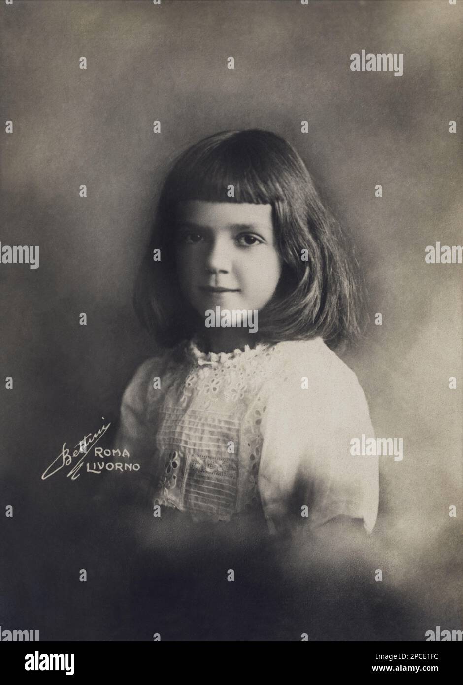 1909 Ca, ITALIEN MAFALDA di SAVOIA ( 1902 1944 ), Foto von Bettini