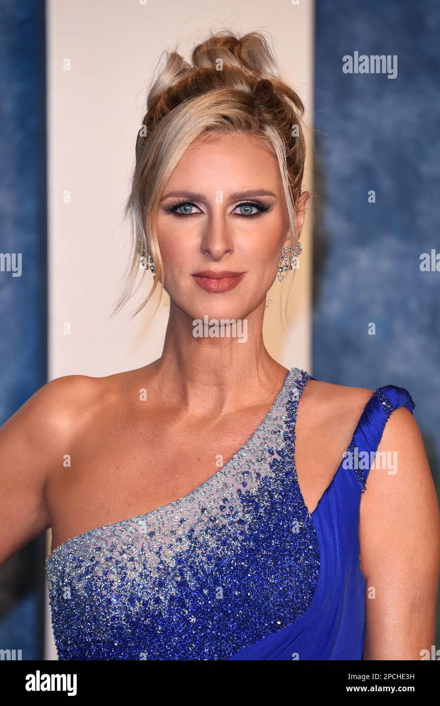 12. März 2023, Beverly Hills, CA, USA: LOS ANGELES - 12. MÄRZ: Nicky Hilton Rothschild bei der Vanity Fair Oscar Party 2023 im Wallis Annenberg Center for the Performing Arts am 12. März 2023 in Beverly Hills, CA (Kreditbild: © Kay Blake/ZUMA Press Wire) NUR REDAKTIONELLE VERWENDUNG! Nicht für den kommerziellen GEBRAUCH! Stockfoto