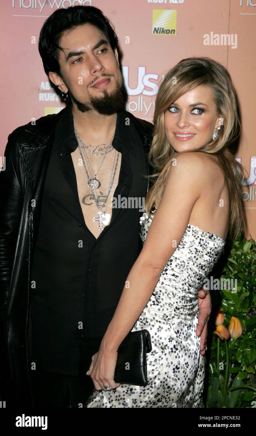 **FILE** Dave Navarro, left, and Carmen Electra arrive to the US Hot