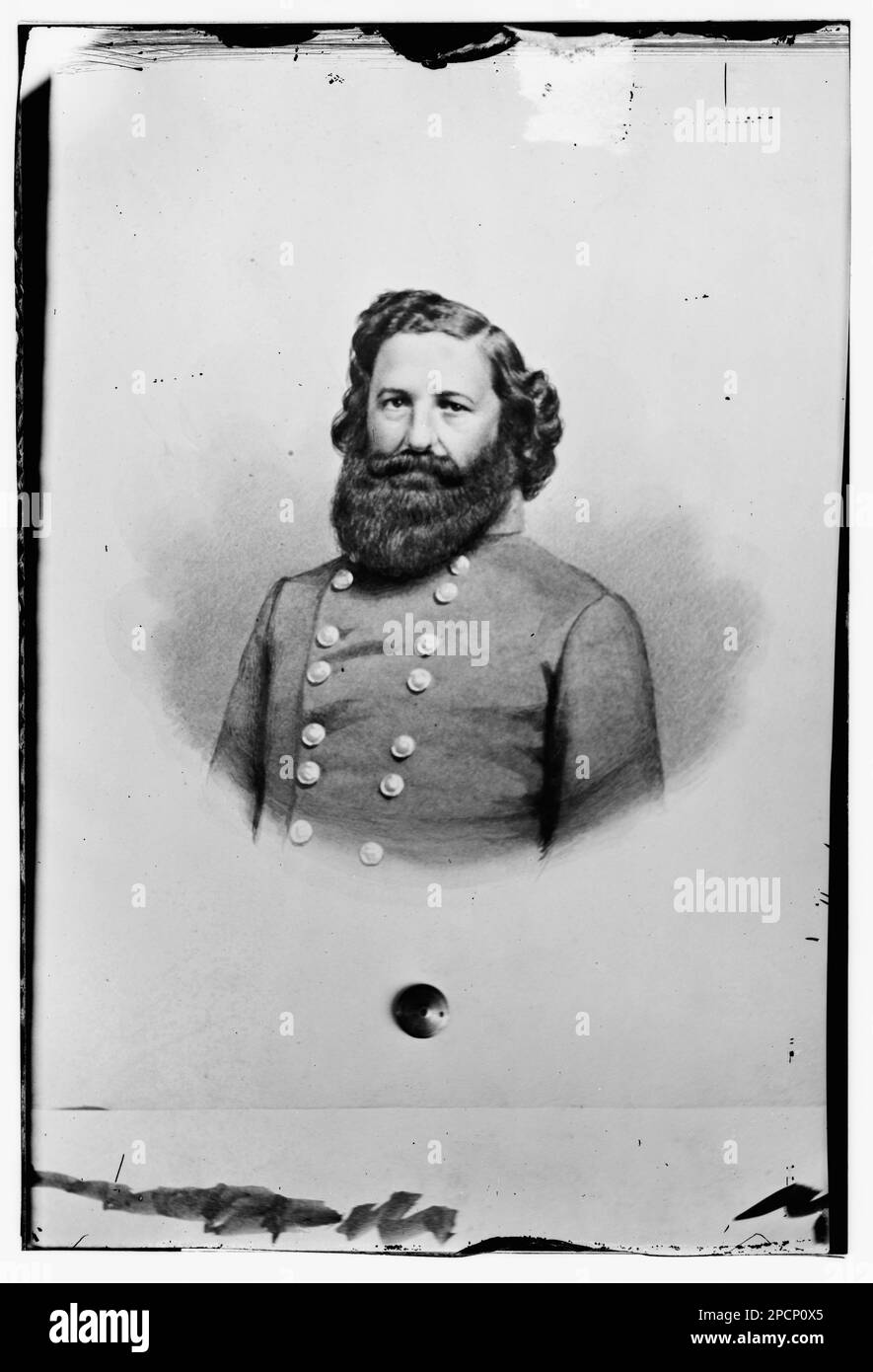 L. McLaws? C.A. Bürgerkriegsfotos, 1861-1865. Usa, Geschichte, Bürgerkrieg, 1861-1865. Stockfoto