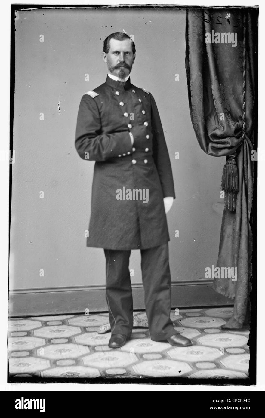 Hazen. Bürgerkriegsfotos, 1861-1865. Usa, Geschichte, Bürgerkrieg, 1861-1865. Stockfoto