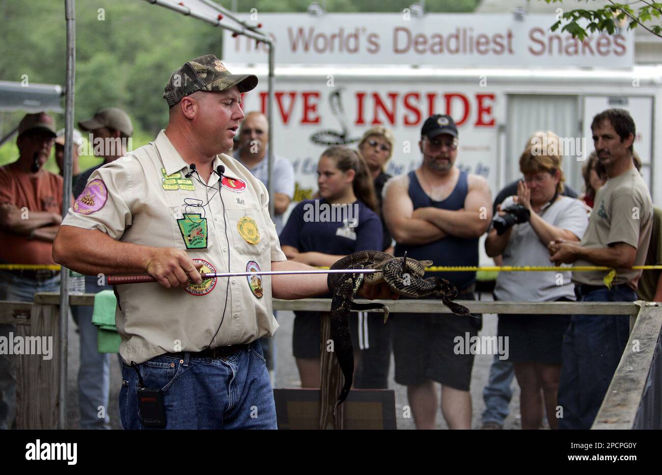 ** APN ADVANCE FOR SUNDAY, AUG. 6 **Keystone Reptile Club president