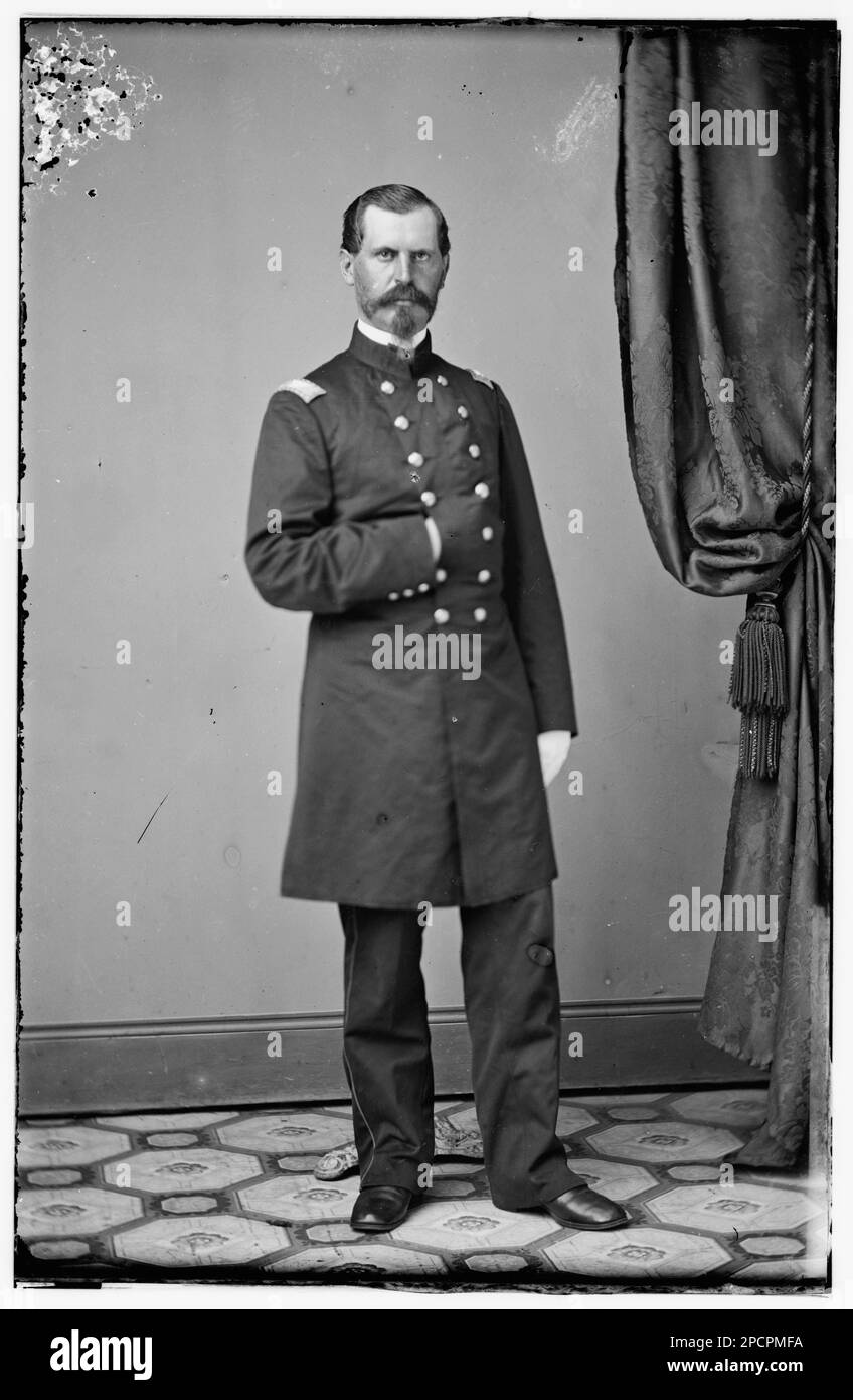 Hazen. Bürgerkriegsfotos, 1861-1865. Usa, Geschichte, Bürgerkrieg, 1861-1865. Stockfoto