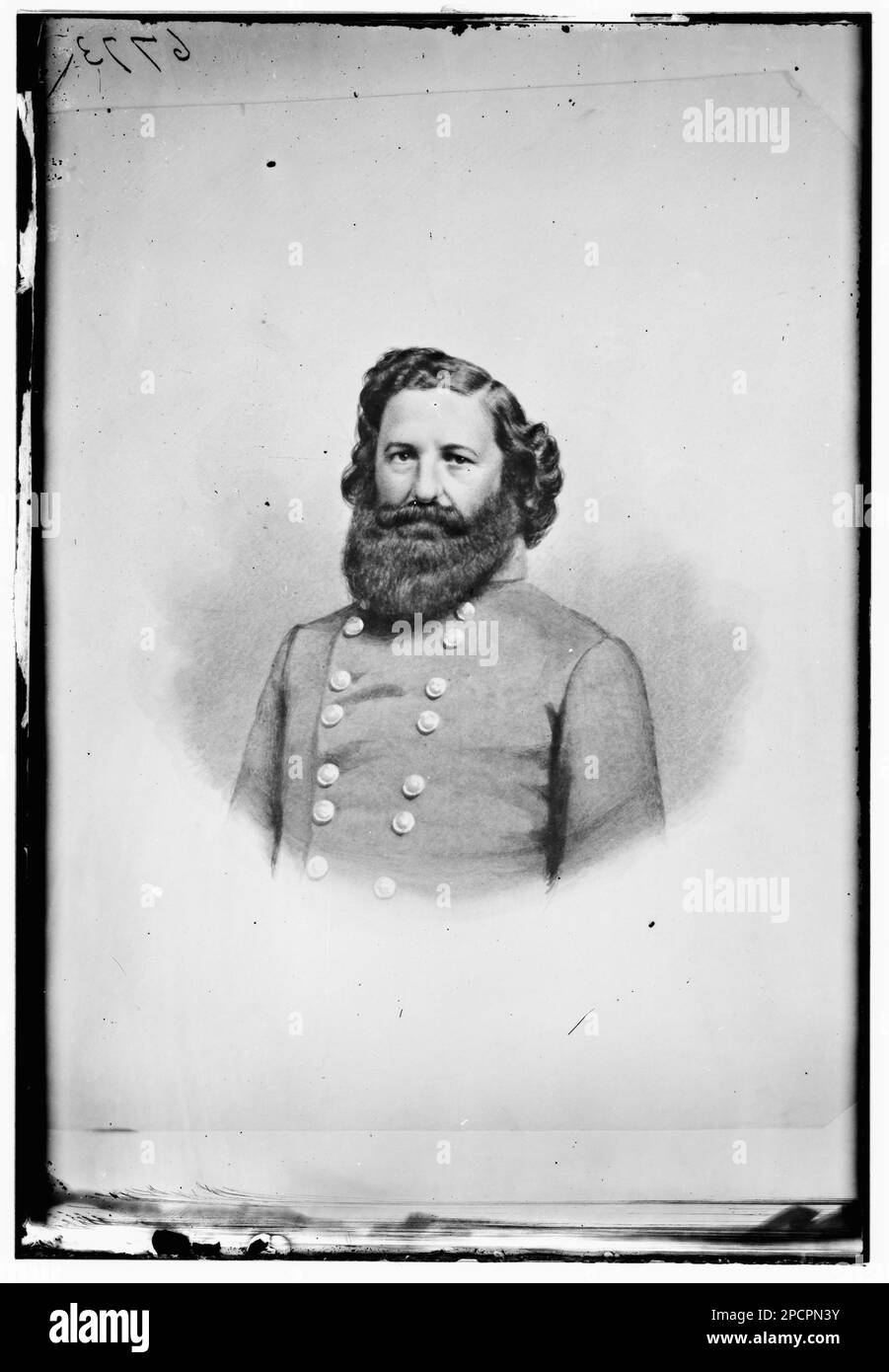 McLaws. Bürgerkriegsfotos, 1861-1865. Usa, Geschichte, Bürgerkrieg, 1861-1865. Stockfoto