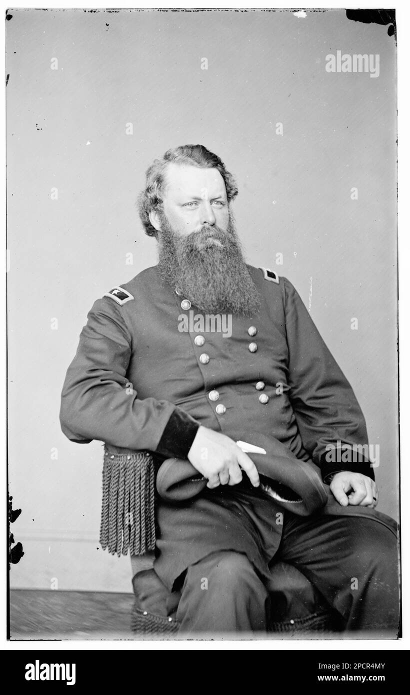 Belknap. Bürgerkriegsfotos, 1861-1865. Usa, Geschichte, Bürgerkrieg, 1861-1865. Stockfoto