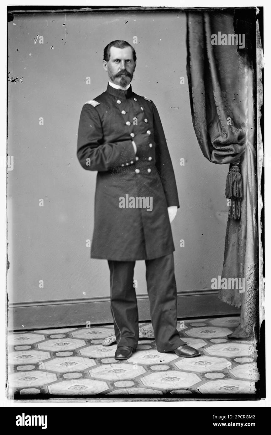 Hazen. Bürgerkriegsfotos, 1861-1865. Usa, Geschichte, Bürgerkrieg, 1861-1865. Stockfoto