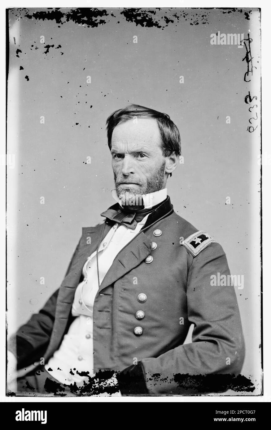 Sherman. Bürgerkriegsfotos, 1861-1865. Usa, Geschichte, Bürgerkrieg, 1861-1865. Stockfoto