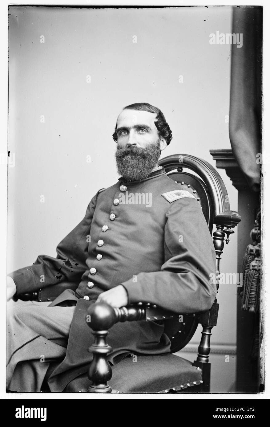 Hauptmann Marvin. Bürgerkriegsfotos, 1861-1865. Usa, Geschichte, Bürgerkrieg, 1861-1865. Stockfoto