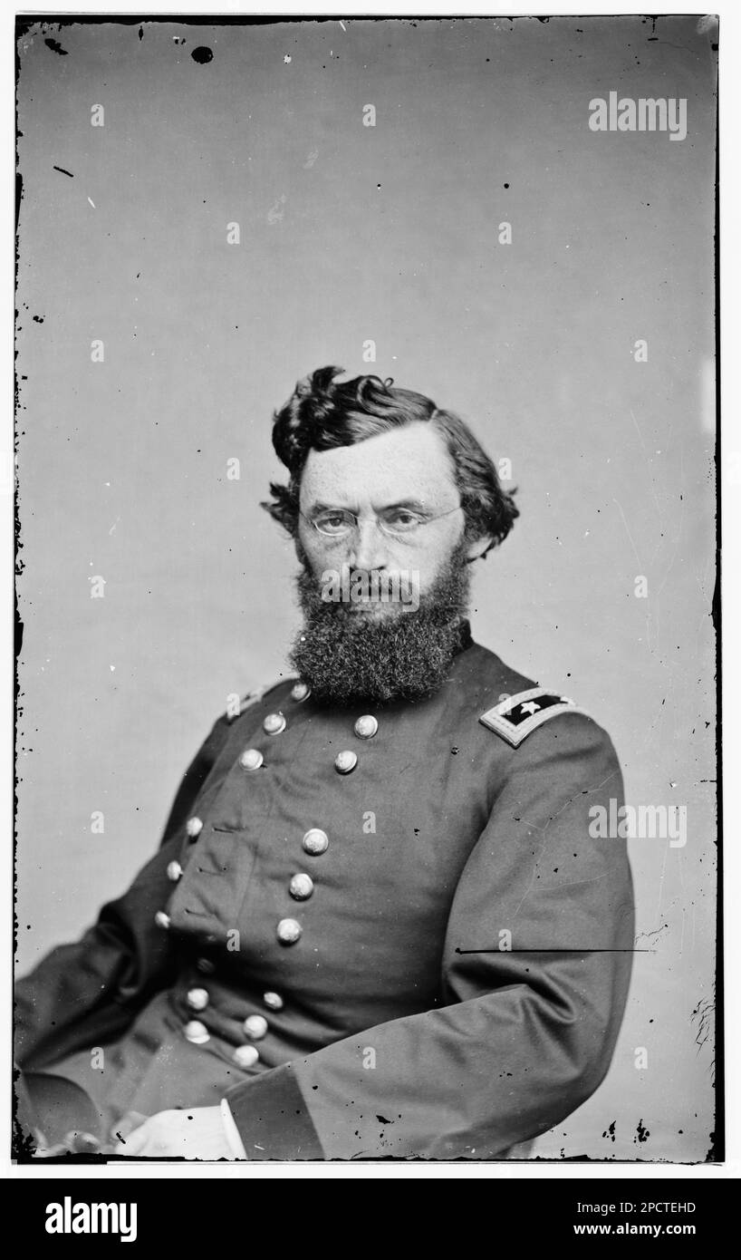 Schurz. Bürgerkriegsfotos, 1861-1865. Usa, Geschichte, Bürgerkrieg, 1861-1865. Stockfoto