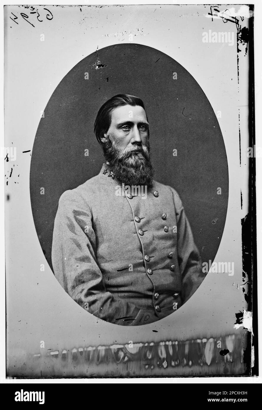 J.B. Haube, CSA. Bürgerkriegsfotos, 1861-1865. Usa, Geschichte, Bürgerkrieg, 1861-1865. Stockfoto