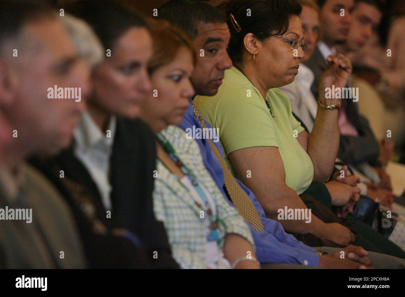 Yvonne Carpio, right, looks on during the trial of her son, Esteban, in