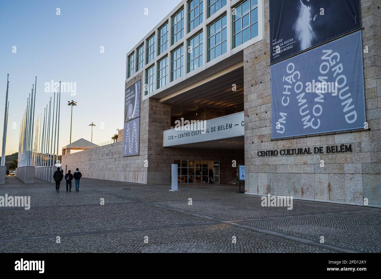 CCB Centro Cultural de Belem / Kulturzentrum von Belem in Lissabon, Portugal Stockfoto