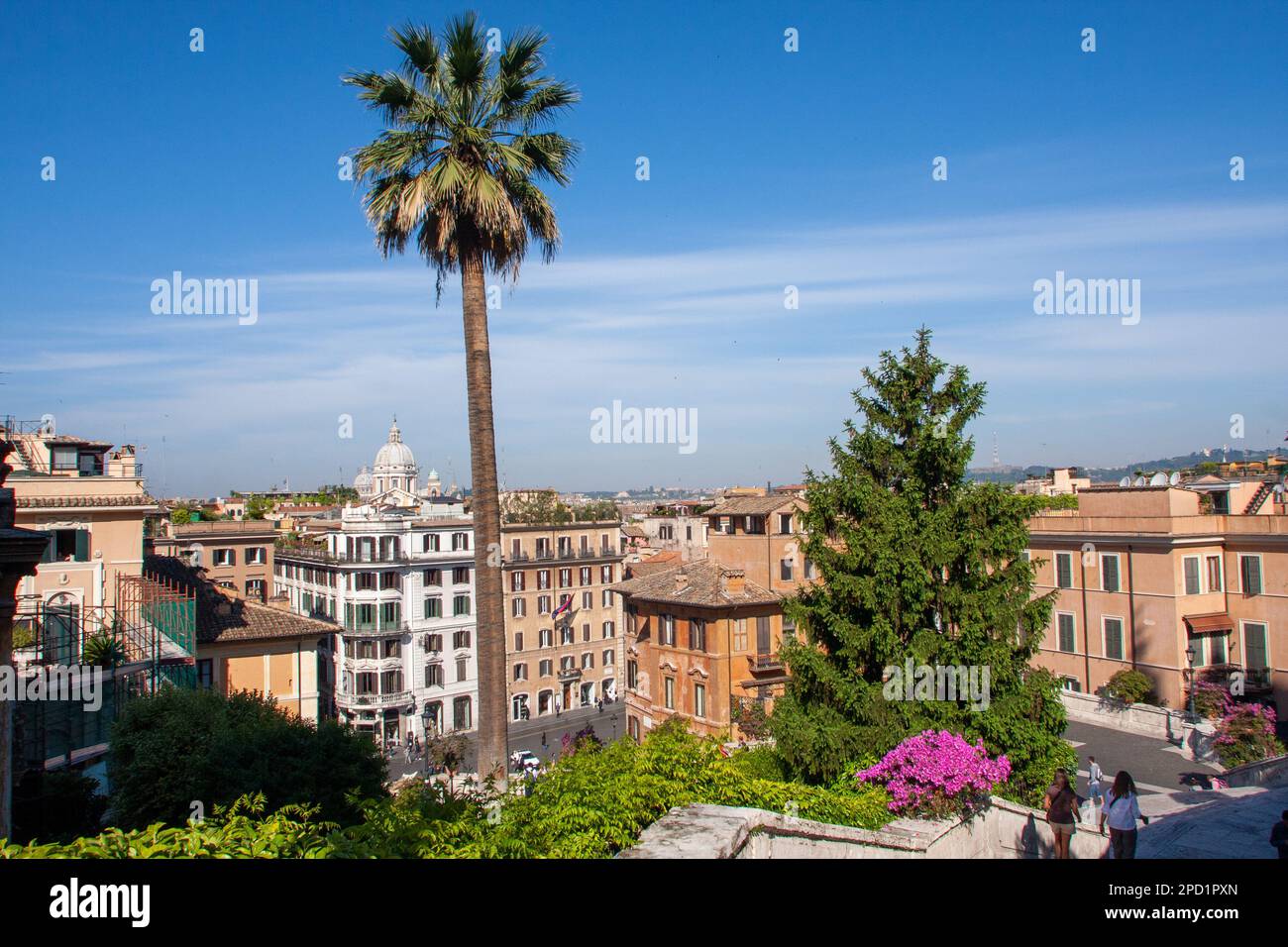Stadtbild im Zentrum von Rom, Italien Stockfoto